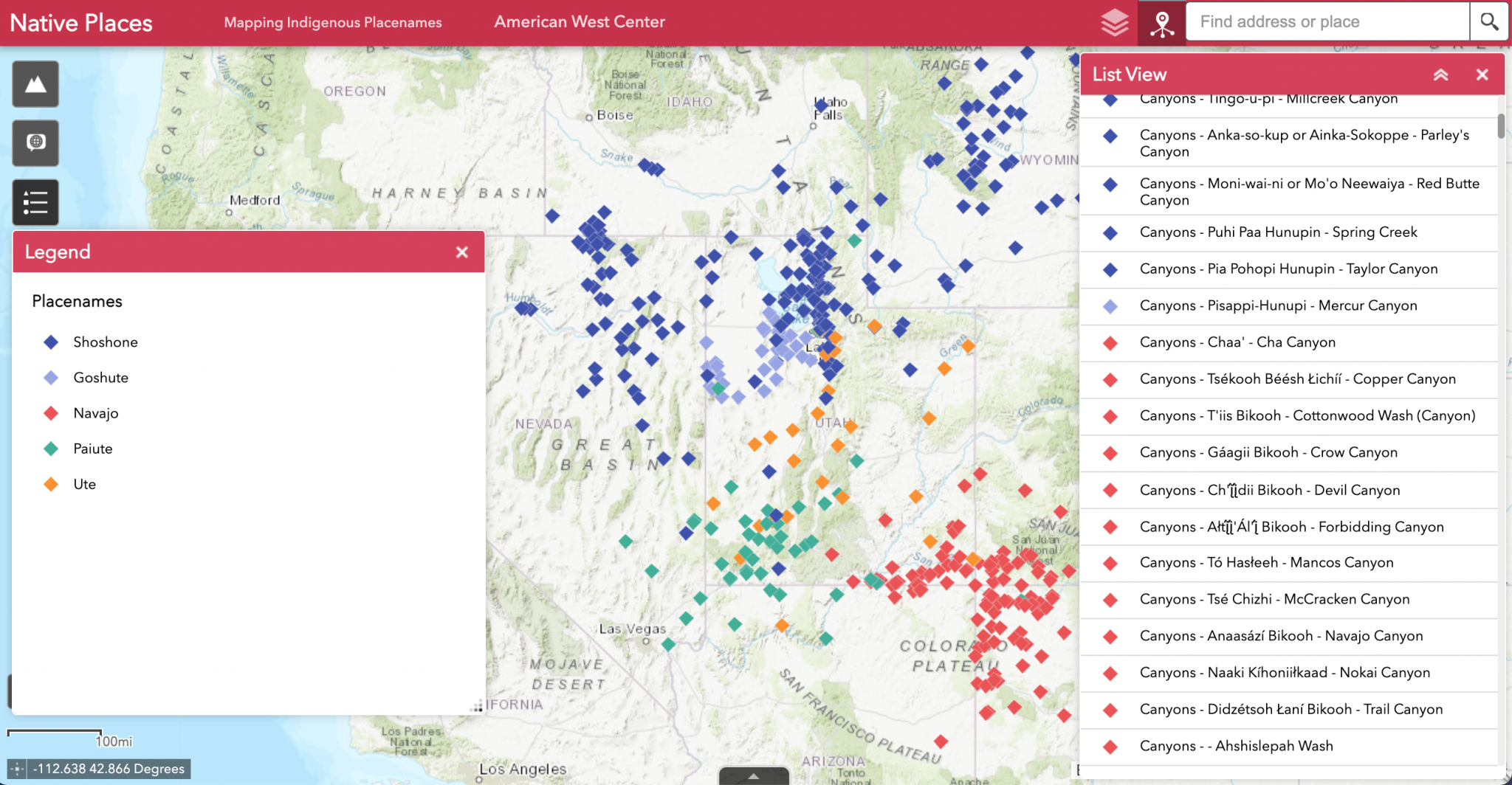 Native Places An Indigenous Atlas of Utah and the Intermountain West