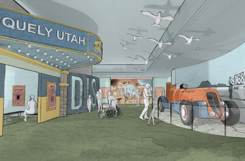 The Inspiring Utah exhibit